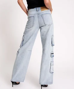 Denim Jeans|ONE TEASPOON Dream Cargo Jackson Wide Leg Jeans