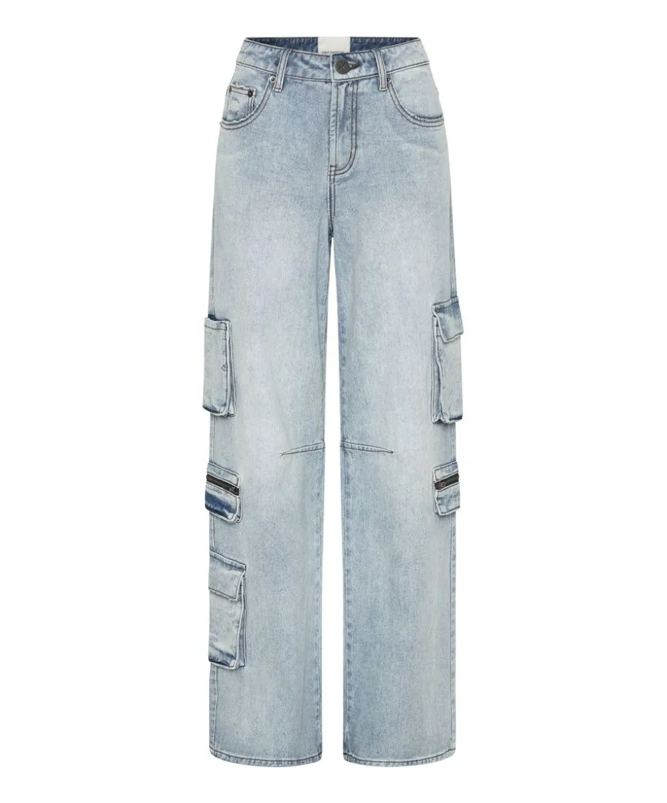 Denim Jeans|ONE TEASPOON Dream Cargo Jackson Wide Leg Jeans