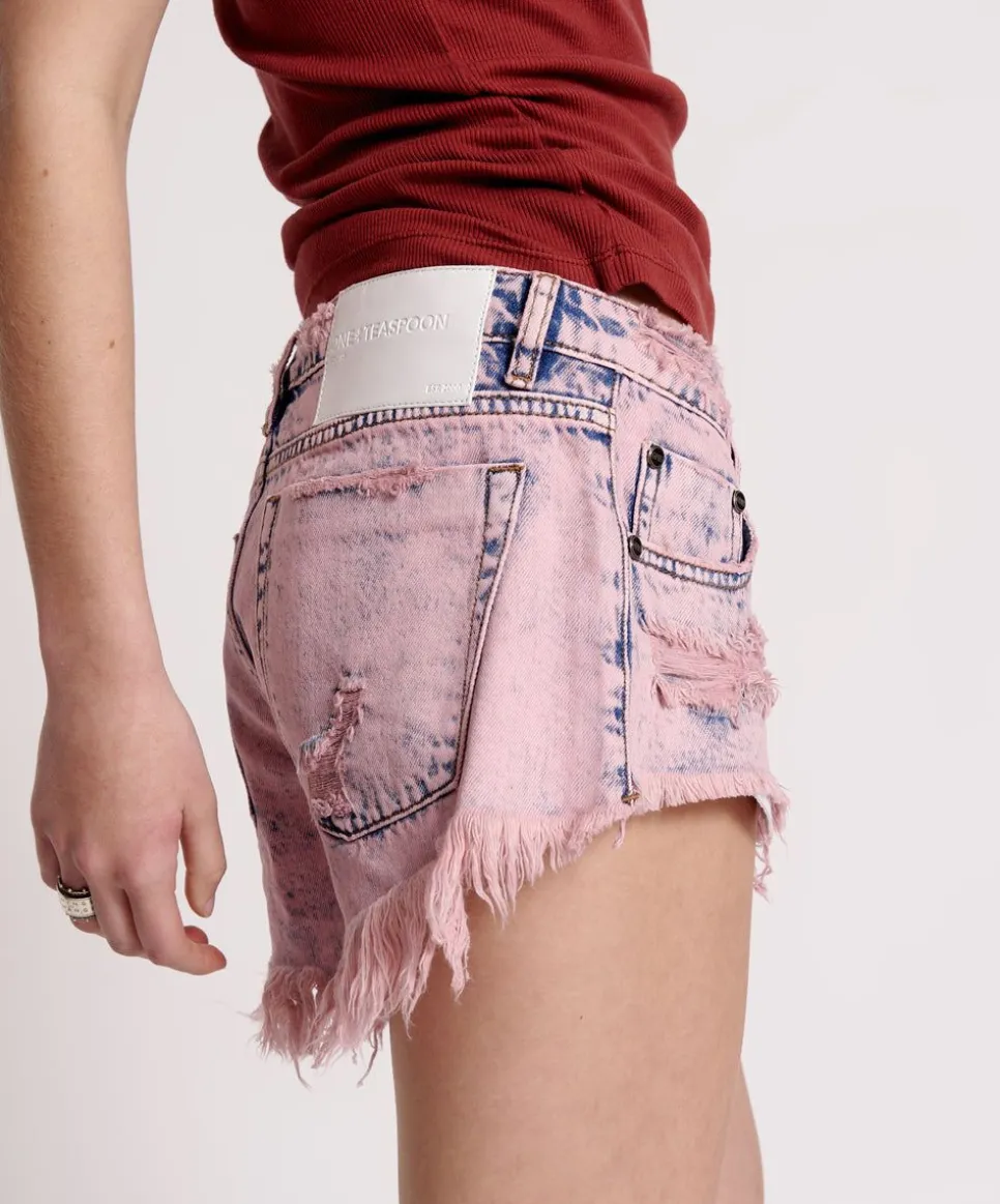 Denim Shorts|ONE TEASPOON Dusty Bonitas Low Waist Denim Shorts