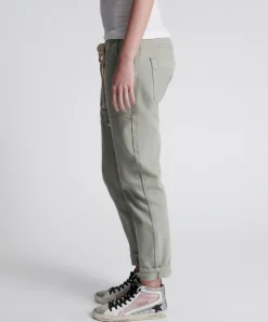 Denim Jeans|ONE TEASPOON Faded Khaki Shabbies Drawstring Boyfriend Jeans