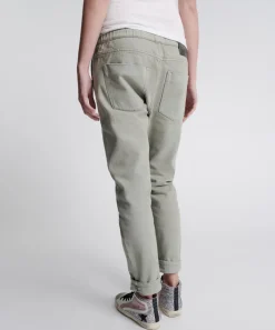 Denim Jeans|ONE TEASPOON Faded Khaki Shabbies Drawstring Boyfriend Jeans