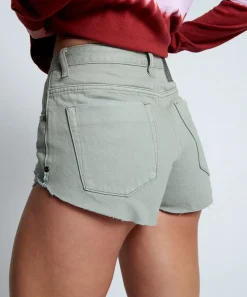 Denim Shorts|ONE TEASPOON Faded Khaki The One Shorts
