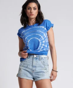 Denim Shorts|ONE TEASPOON Fleetwood Artiste Bandits High Waist Denim Shorts