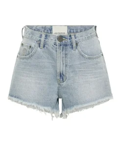 Denim Shorts|ONE TEASPOON Fleetwood Truckers Mid Waist Denim Shorts