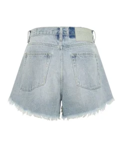 Denim Shorts|ONE TEASPOON Fleetwood Truckers Mid Waist Denim Shorts
