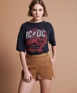 Bottoms|ONE TEASPOON Fleetwood Vegan Leather Shorts