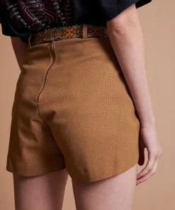 Bottoms|ONE TEASPOON Fleetwood Vegan Leather Shorts