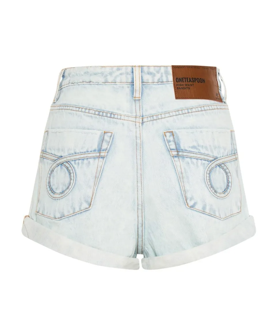 Denim Shorts|ONE TEASPOON Florence Bandits High Waist Denim Shorts
