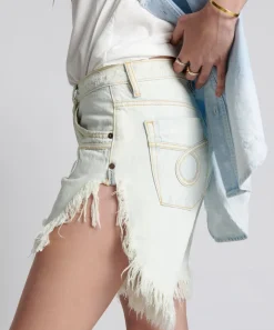 Denim Shorts|ONE TEASPOON Florence Frankies Long Length Denim Shorts