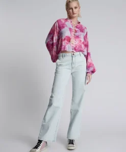 Denim Jeans|ONE TEASPOON Florence Ryders High Waist Wide Leg Jeans