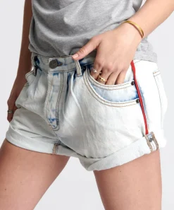 Denim Shorts|ONE TEASPOON Florence Smiths Tailored Low Waist Denim Shorts