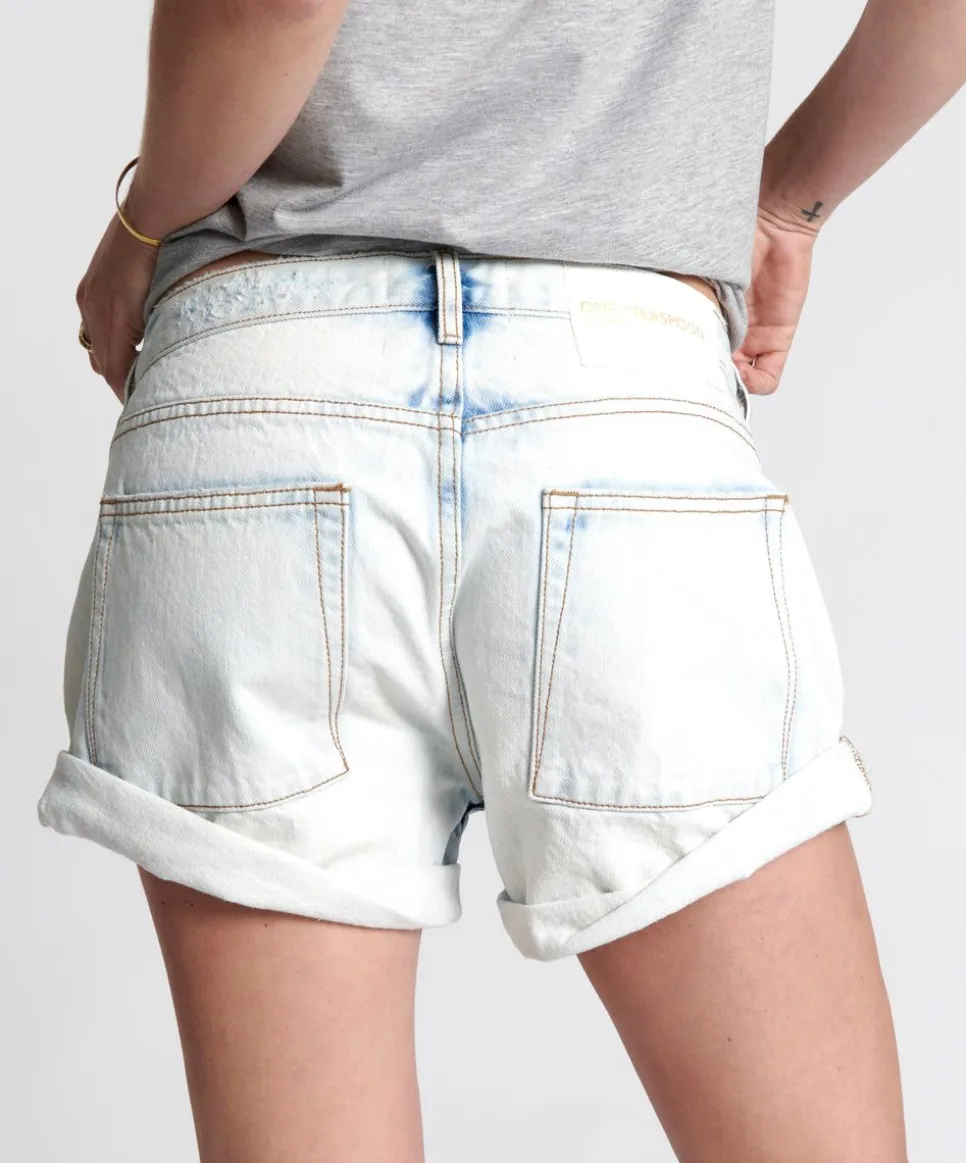 Denim Shorts|ONE TEASPOON Florence Smiths Tailored Low Waist Denim Shorts
