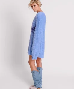 Knitwear|ONE TEASPOON Fluffy Cornflower Howdy Knit Sweater Dress