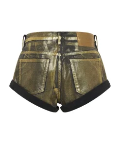 Denim Shorts|ONE TEASPOON Fools Gold Bandits Low Waist Denim Shorts