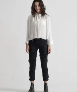 Denim Jeans|ONE TEASPOON Fox Black Awesome Baggies