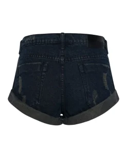 Denim Shorts|ONE TEASPOON Fox Black Bandit