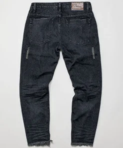 Denim Jeans|ONE TEASPOON Fox Black Freebirds