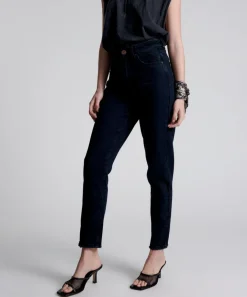 Denim Jeans|ONE TEASPOON Fox Black Legend Mom Fit Jeans