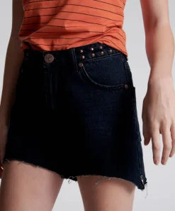 Denim Shorts|ONE TEASPOON Fox Black Legend Mom Fit Shorts