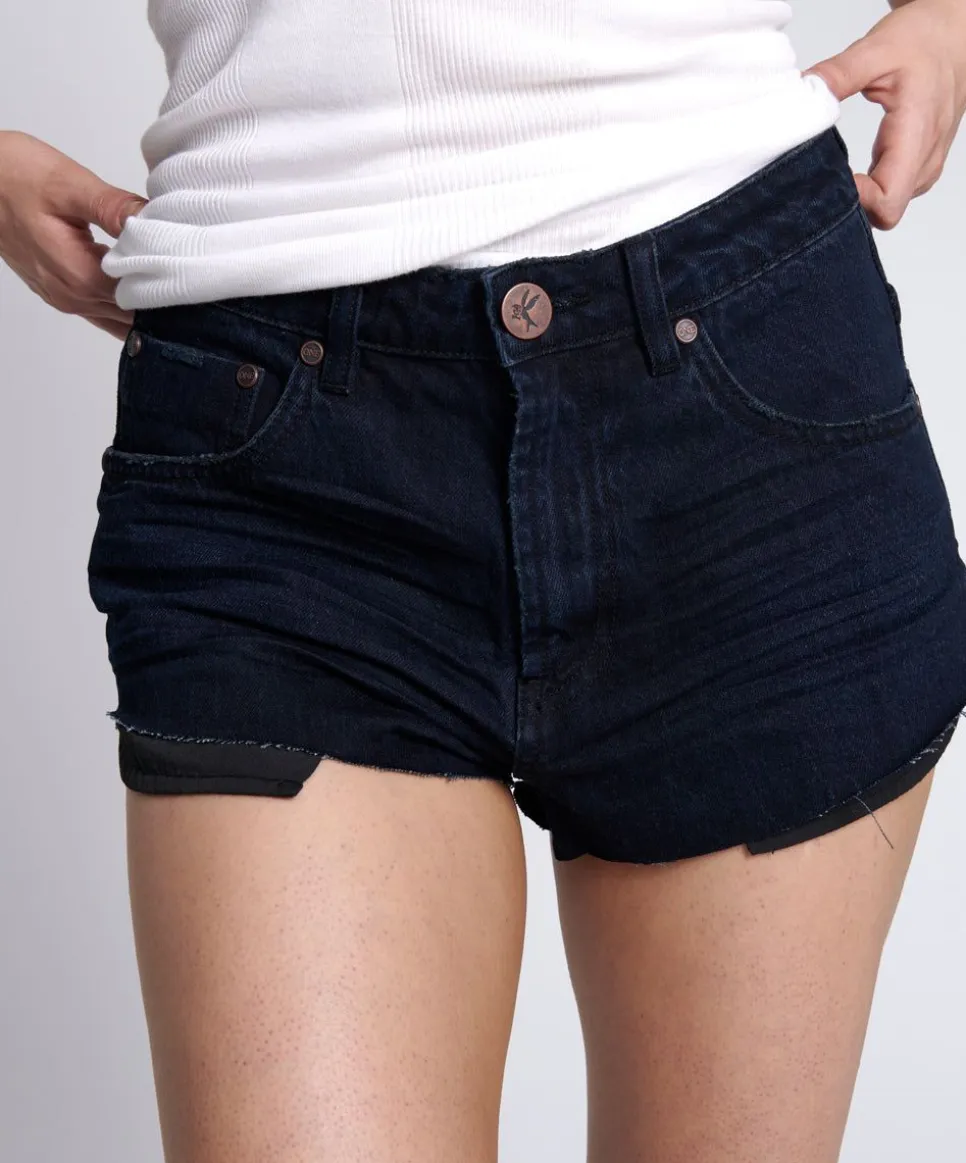 Denim Shorts|ONE TEASPOON Fox Black The One Shorts