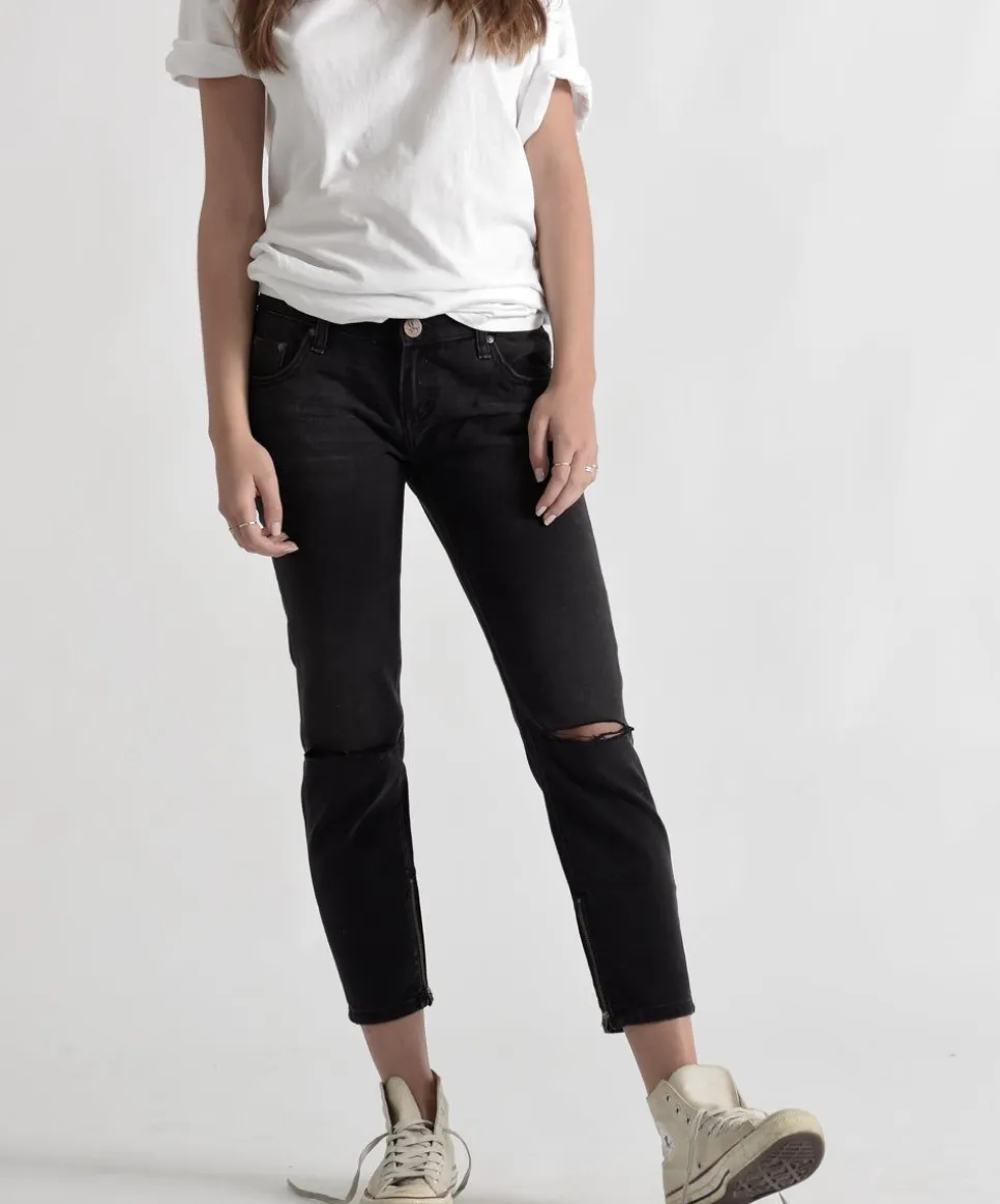 Denim Jeans|ONE TEASPOON Freebirds Low Waist Rigid Skinny Jeans