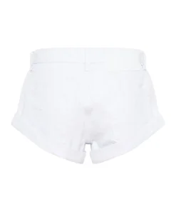 Denim Shorts|ONE TEASPOON Fresh White Bandits Low Waist Denim Shorts