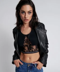 Leather Jackets|ONE TEASPOON Game Over Classic Leather Jacket