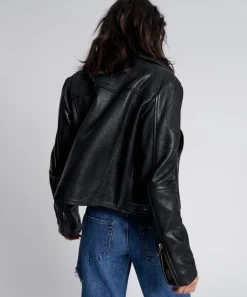 Leather Jackets|ONE TEASPOON Game Over Classic Leather Jacket