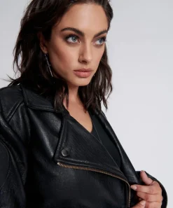 Leather Jackets|ONE TEASPOON Game Over Classic Leather Jacket