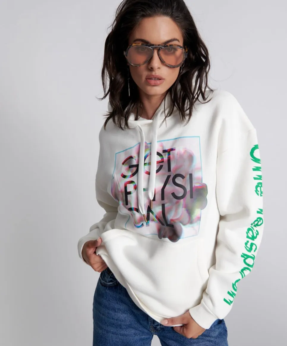 Hoodies And Sweats|ONE TEASPOON Get Physical Oversized Hoody
