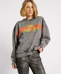 Hoodies And Sweats|ONE TEASPOON Gothic Studded Retro Sweater