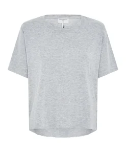 Tees & Tanks|ONE TEASPOON Grey Marle Lucky 8 Boyfriend Tee