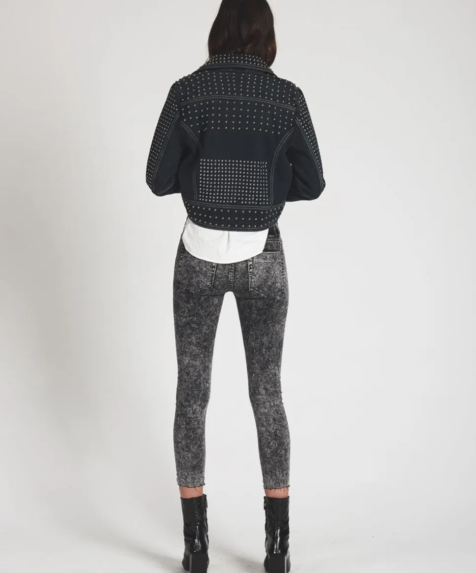 Denim Jeans|ONE TEASPOON Grey Society Freebirds Ii Low Waist Skinny Jeans