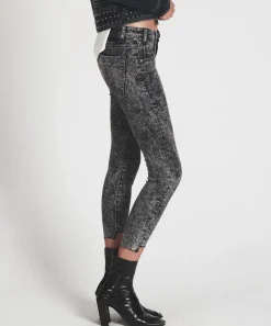 Denim Jeans|ONE TEASPOON Grey Society Freebirds Ii Low Waist Skinny Jeans