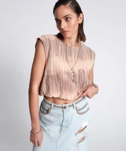 Tops|ONE TEASPOON Hand Dyed Backless Bubble Top