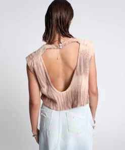 Tops|ONE TEASPOON Hand Dyed Backless Bubble Top