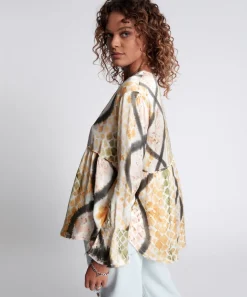 Tops|ONE TEASPOON Hand Painted Mystic Snake Magique Top