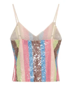 Tops|ONE TEASPOON Hand Sequin Ibiza Luxe Party Cami Top