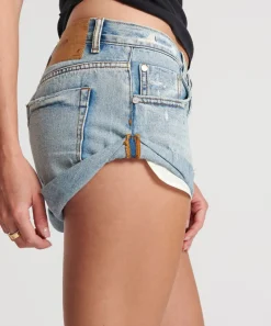 Denim Shorts|ONE TEASPOON Hendrixe Bandits Low Waist Denim Shorts