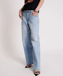 Denim Jeans|ONE TEASPOON Hendrixe Jacksons Mid Waist Wide Leg Jeans
