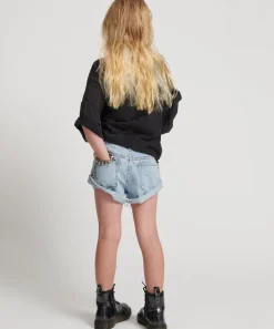 Clothing|ONE TEASPOON Hendrixe Kids Bandit Denim Shorts