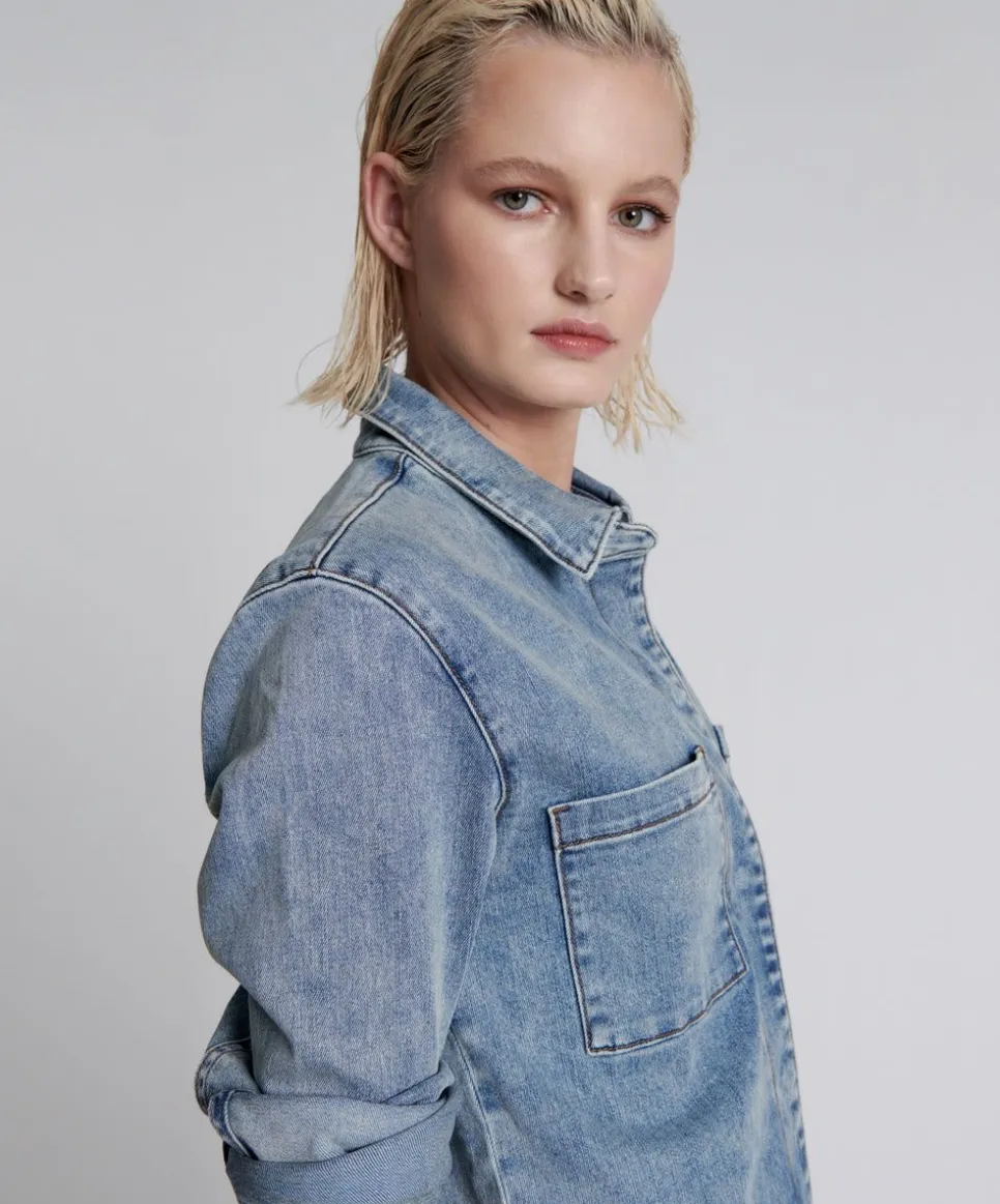 Denim Jumpsuits|ONE TEASPOON Hendrixe Prophecy Jumpsuit