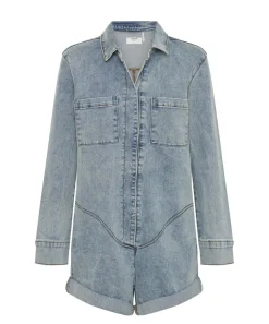 Denim Jumpsuits|ONE TEASPOON Hendrixe Prophecy Jumpsuit