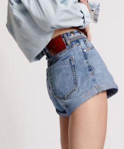 Denim Shorts|ONE TEASPOON Hollywood Hills Bandits High Waist Denim Shorts