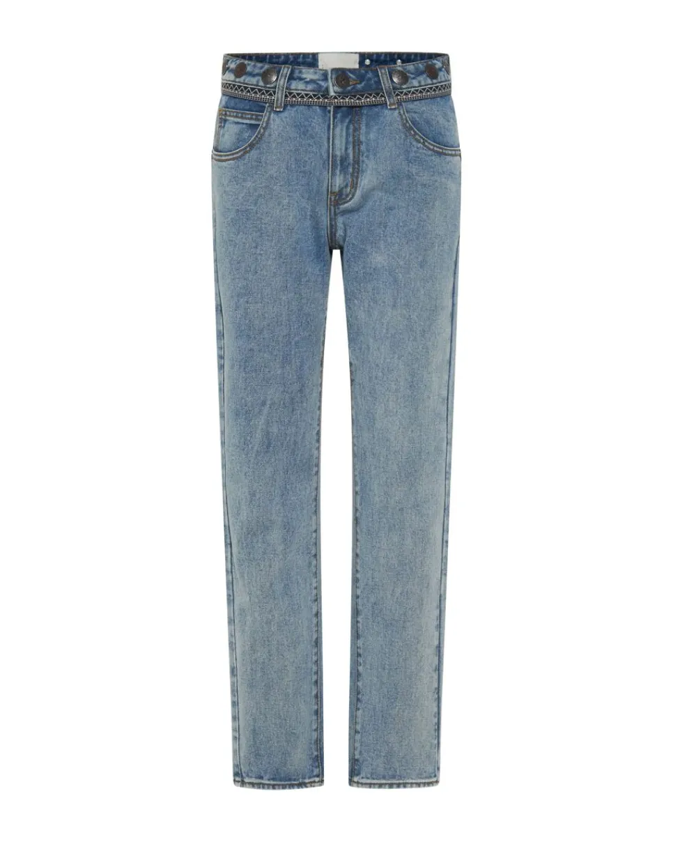 Denim Jeans|ONE TEASPOON Hollywood Hills Truckers Mid Rise Straight Leg Jeans