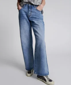 Denim Jeans|ONE TEASPOON Hollywood Jackson Mid Waist Wide Leg Jeans
