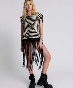 Tops|ONE TEASPOON Hypnotized Hand Crochet Tank