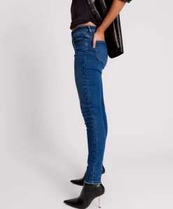 Denim Jeans|ONE TEASPOON Indigo Freebirds Ii High Waist Stretch Skinny Jeans