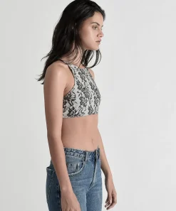 Tops|ONE TEASPOON Ivory Lover Bobby Crop