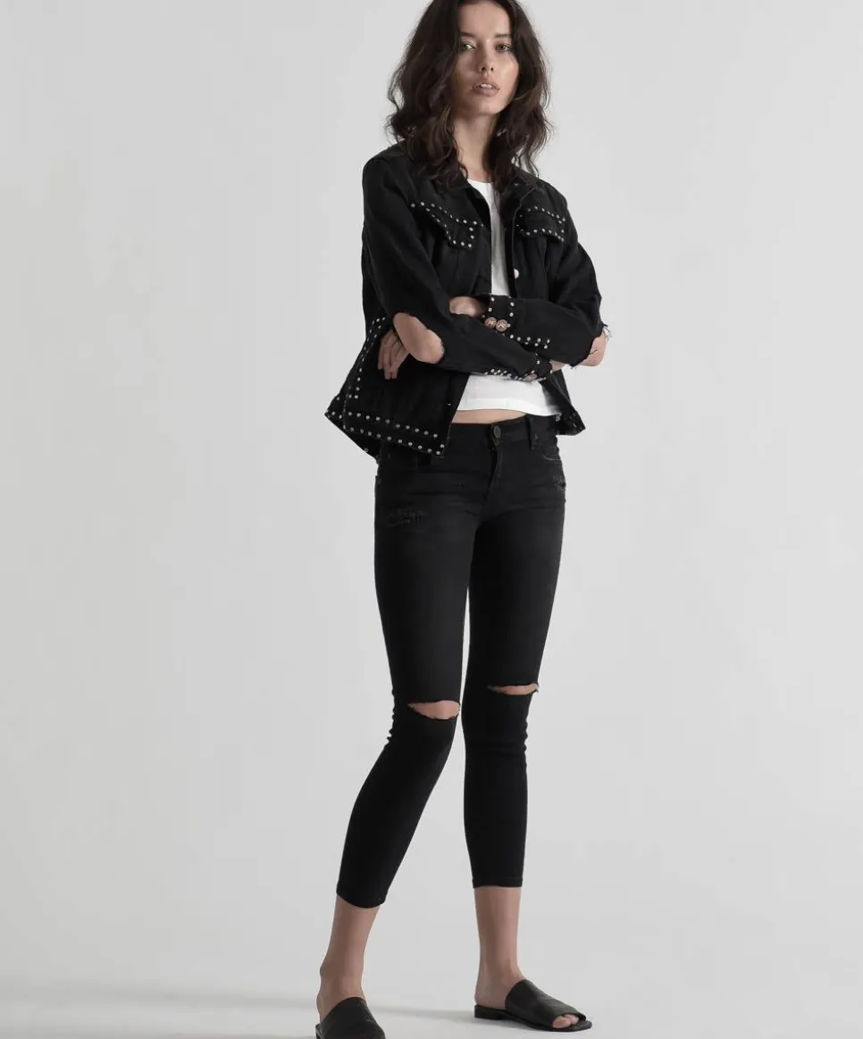 Denim Jeans|ONE TEASPOON Jett Black Freebirds Ii